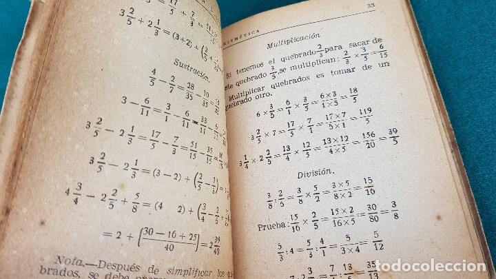 Libros antiguos: LIBRO VADEMECUM DE MATEMATICAS - 2&ordf; EDICION - COSMOS - Foto 9