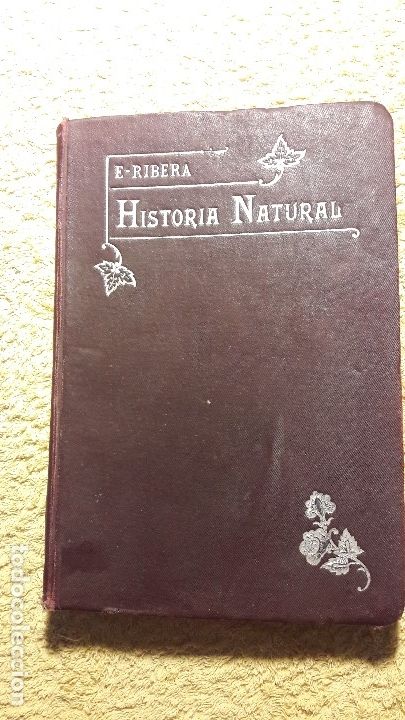 Libros antiguos: Historia Natural                          E-- Ribera - Foto 1