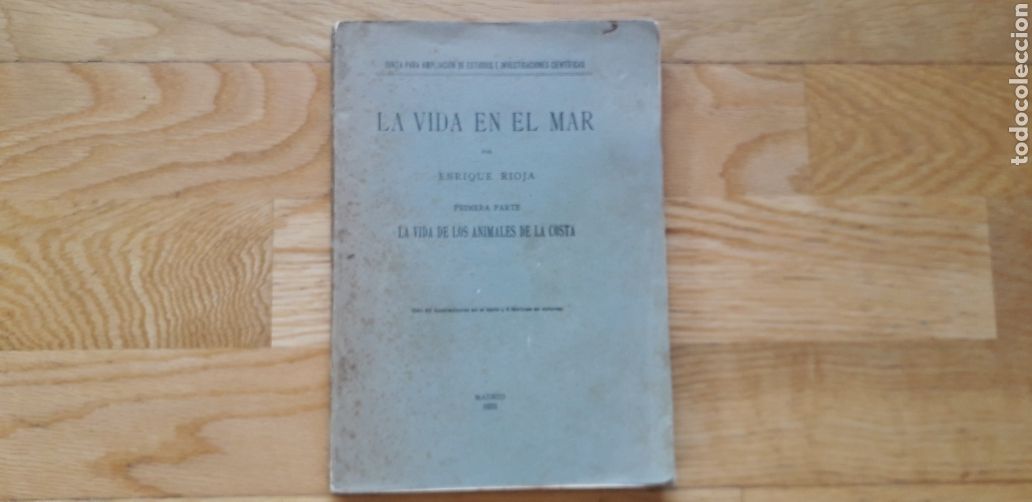 Libros antiguos: LA VIDA EN EL MAR , ENRRIQUE RIOJA , - Foto 1