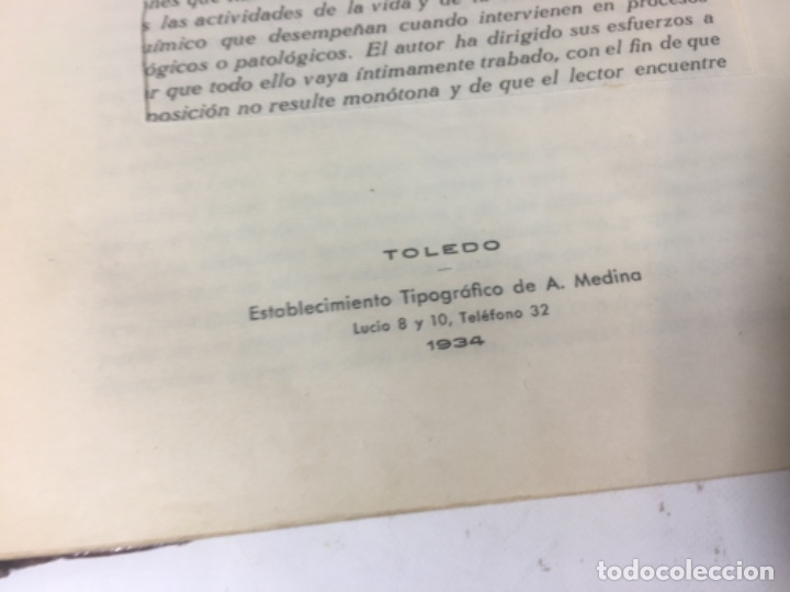 Libros antiguos: Libro elementos de qu&iacute;mica Original a&ntilde;o 1934 - Foto 6