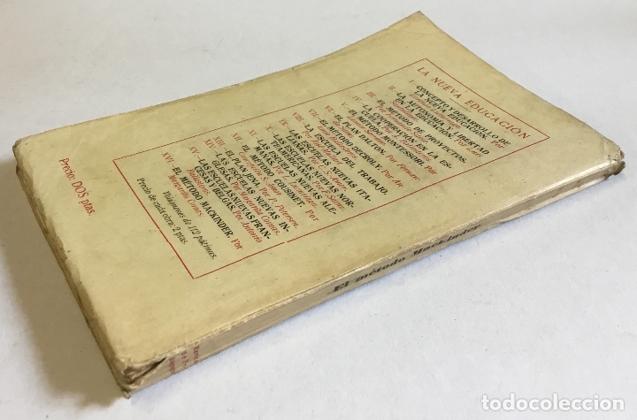 Libros antiguos: EL M&Eacute;TODO MACKINDER. - COMAS, Margarita. - Foto 3
