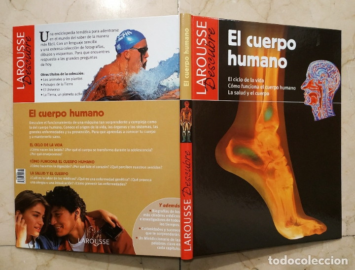 Libros antiguos: LAROUSSE DESCUBRE - EL CUERPO HUMANO - Foto 1