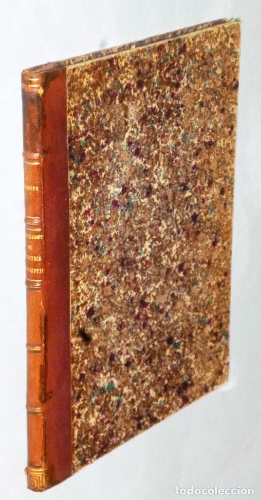 Libros antiguos: PROGRAMME DU COURS DE G&Eacute;OM&Eacute;TRIE DESCRIPTIVE, FAIT A L&acute;UNIVERSIT&Eacute; - Foto 1
