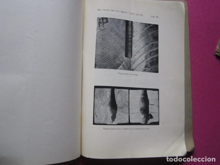 Libros antiguos: EFECTO UTIL DE LOS EXPLOSIVOS DE MINAS EN EL BLOQUE TRAULZ 1936 C43 - Foto 4