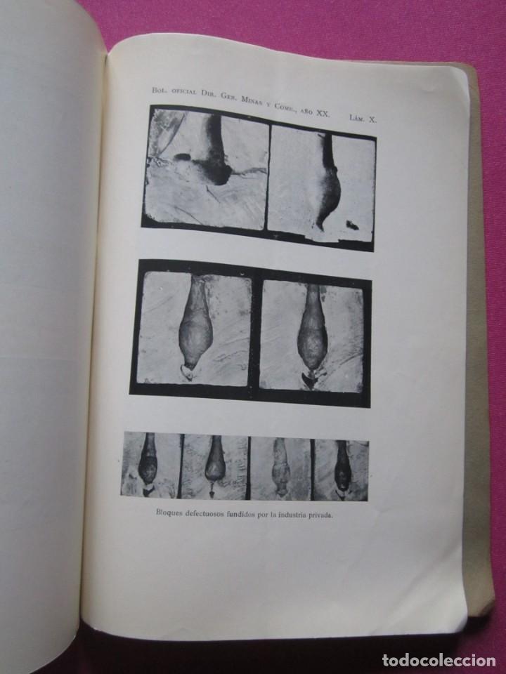 Libros antiguos: EFECTO UTIL DE LOS EXPLOSIVOS DE MINAS EN EL BLOQUE TRAULZ 1936 C43 - Foto 5