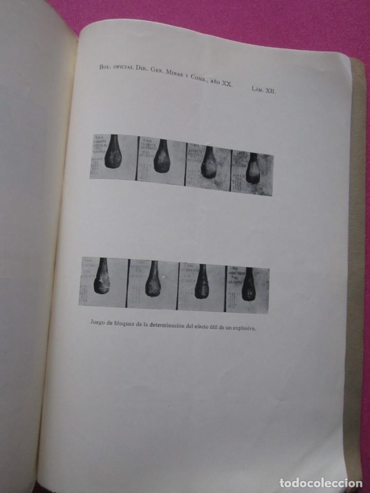 Libros antiguos: EFECTO UTIL DE LOS EXPLOSIVOS DE MINAS EN EL BLOQUE TRAULZ 1936 C43 - Foto 6