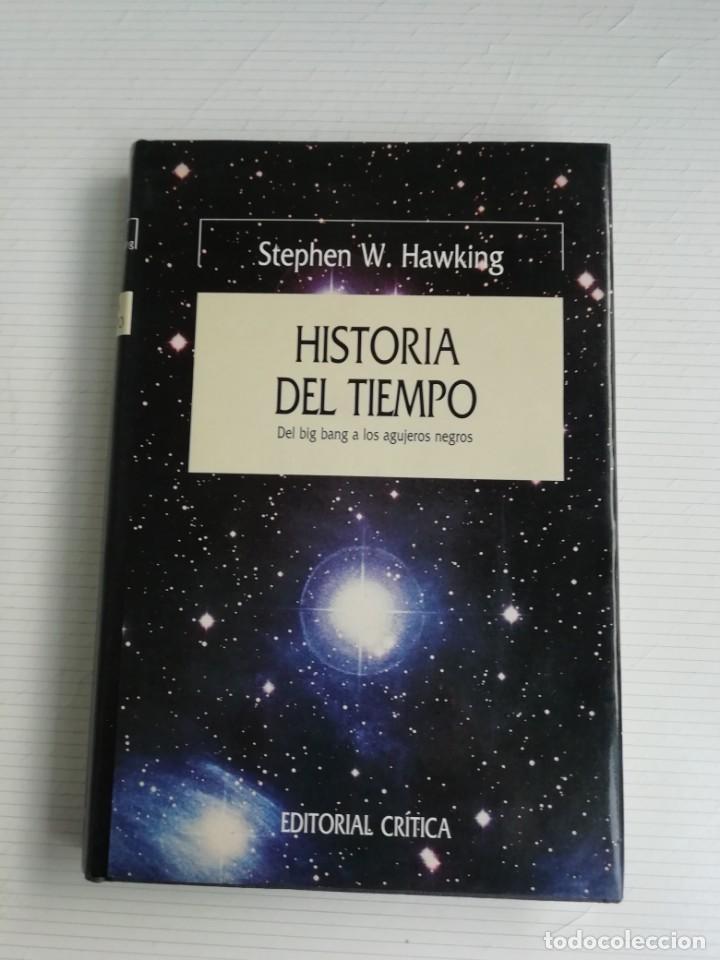 Libros antiguos: Historia del tiempo de Stephen Hawking - Foto 1