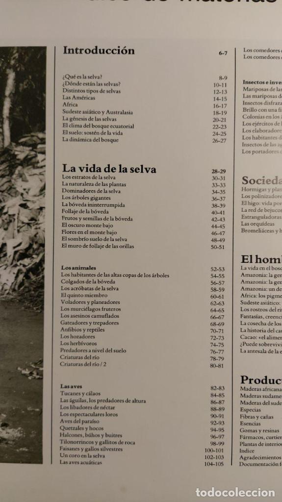 Libros antiguos: Selvas  Circulo de lectores - Foto 2