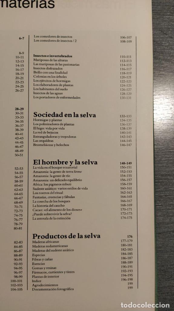 Libros antiguos: Selvas  Circulo de lectores - Foto 10