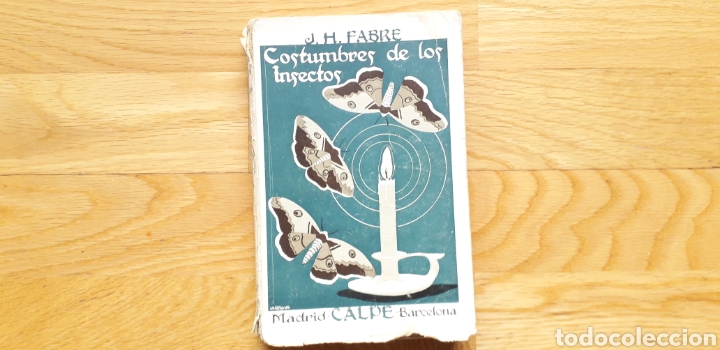 Libros antiguos: COSTUMBRES DE LOS INSECTOS, J.H.FABRE, - Foto 1