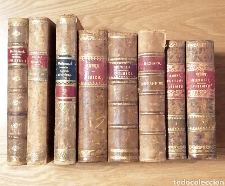 Libros antiguos: Lote de 8 libros s XIX - Foto 1