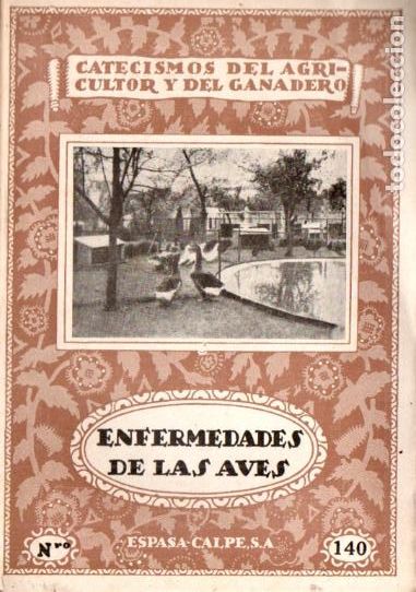 Libros antiguos: CODERQUE . ENFERMEDADES DE LAS AVES (ESPASA CALPE, 1931) - Foto 1