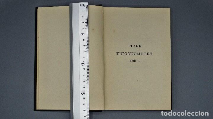 Libros antiguos: Libro de Cambridge 1912 Trigonometr&iacute;a parte 2. - Foto 7