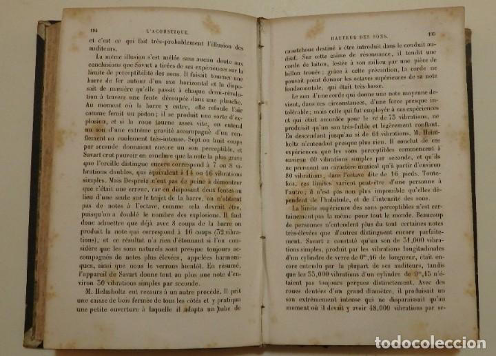 Libros antiguos: LAcoustique. - Foto 5