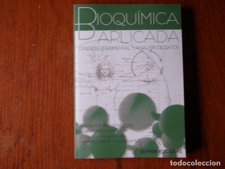 Libros antiguos: LIBRO BIOQUIMICA APLICADA SEPTEM EDICIONES NUEVO - Foto 1