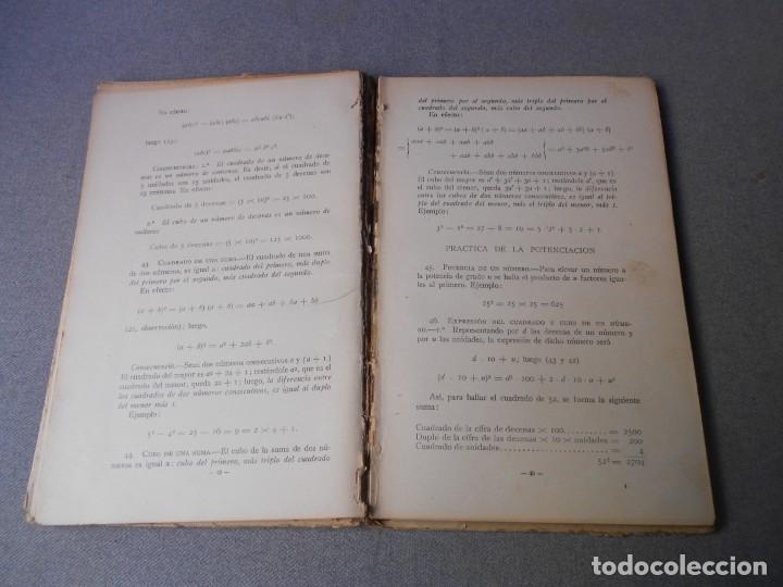 Libros antiguos: ELEMENTOS DE ARITMETICA - Foto 5