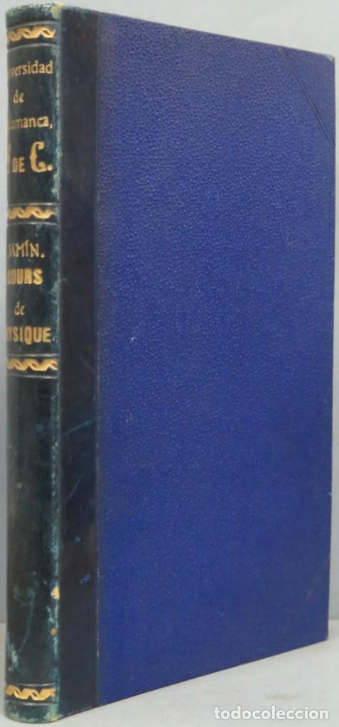 Libros antiguos: 1899.- COURS DE PHYSIQUE. JAMIN. DEUXIEME SUPPLEMENT - Foto 1