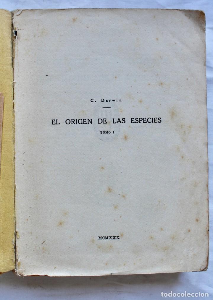 El Origen De Las Especies Por Medio De La Selec Comprar Libros