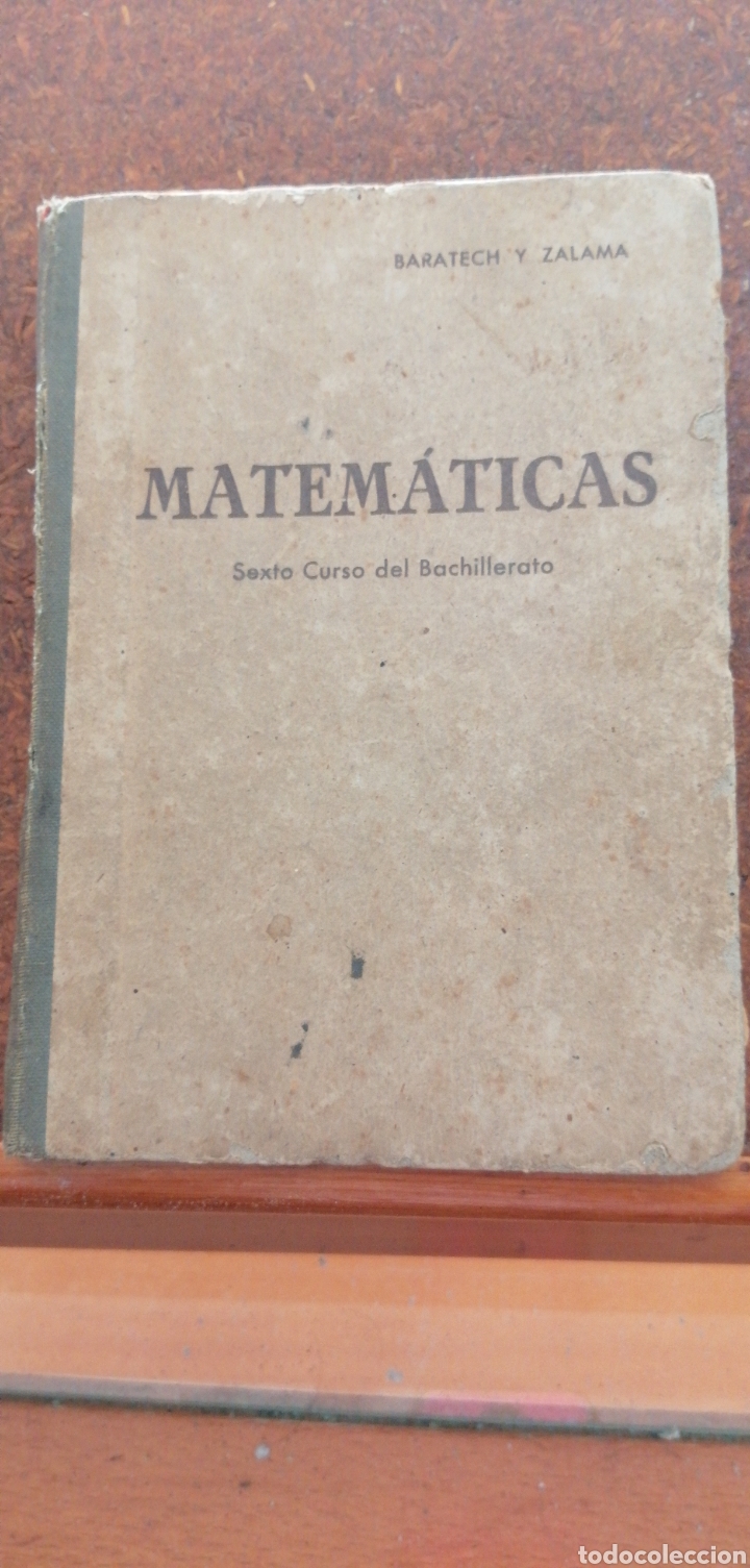 Libros antiguos: MATEMÁTICAS SEXTO CURSO DE BACHILLERATO - Foto 1 - 197639032