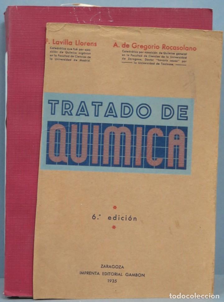 Libros antiguos: 1935.- TRATADO DE QUIMICA - Foto 1