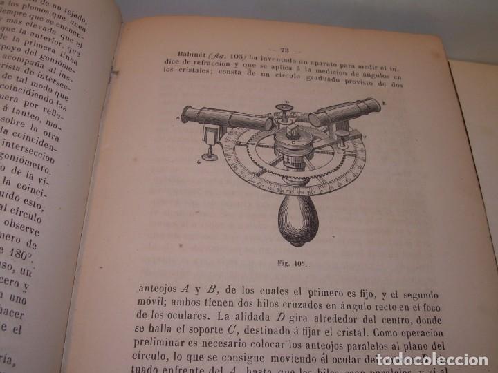 Libros antiguos: LIBRO TAPAS DE PIEL MINERALOGIA Y GEOLOGIA......AÑO.1870.....CON ILUSTRACIONES. - Foto 15 - 198734807