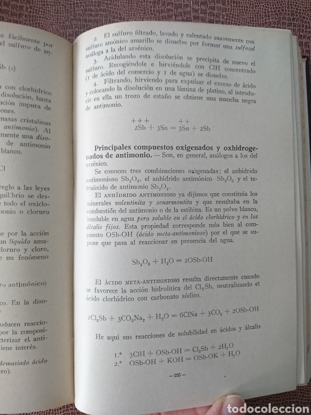 Libros antiguos: Qu&iacute;mica, Ricardo Montequi - Foto 5