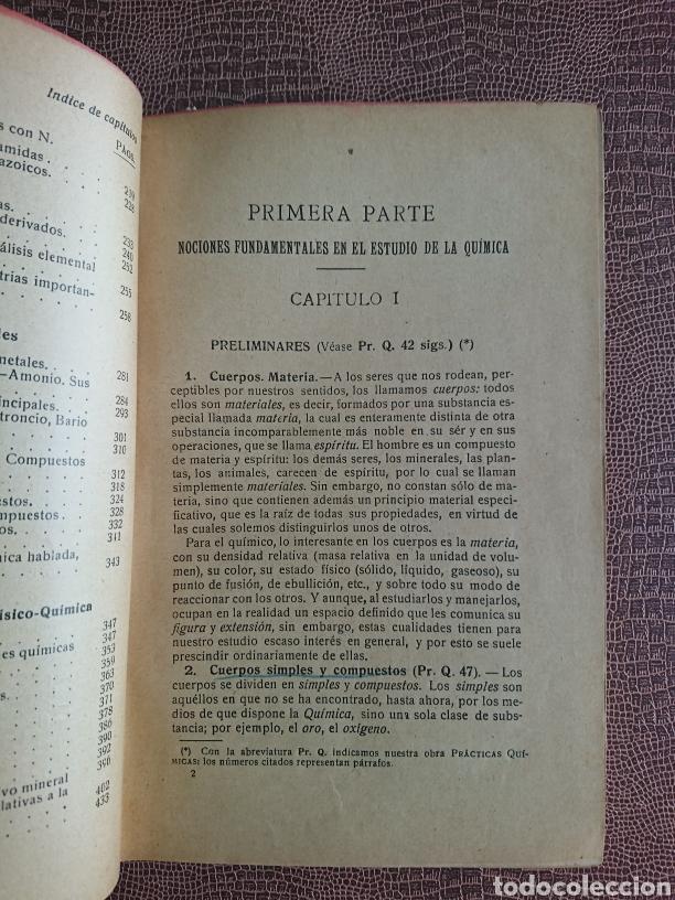 Libros antiguos: Manual de qu&iacute;mica moderna - Foto 4