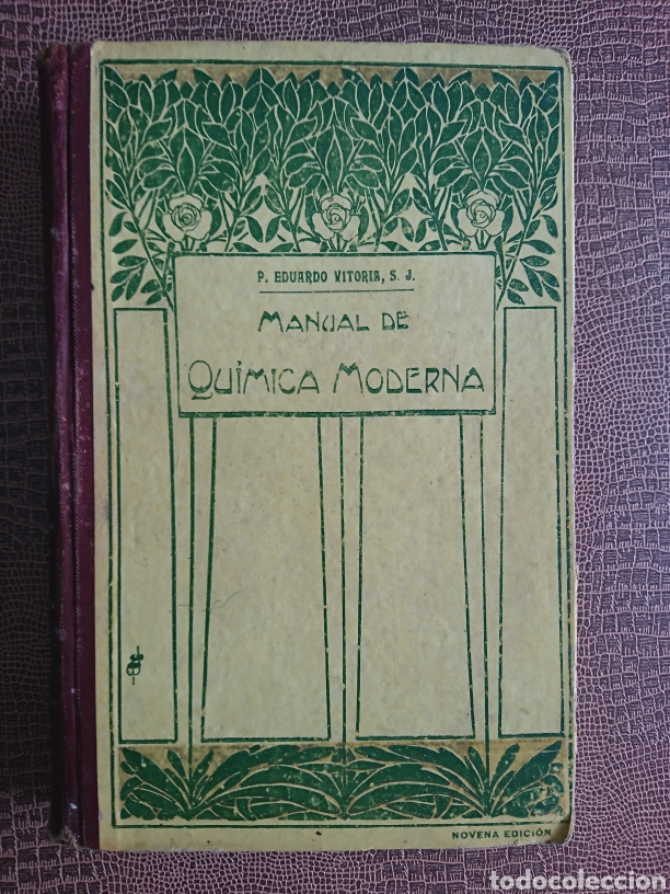 Libros antiguos: Manual de qu&iacute;mica moderna - Foto 1