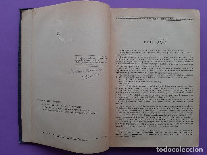 Libros antiguos: ANTIGUO LIBRO TABLAS LOGARITMOS TRIGONOMETRICAS EUSEBIO SANCHEZ RAMOS A&Ntilde;O 1932 - Foto 3