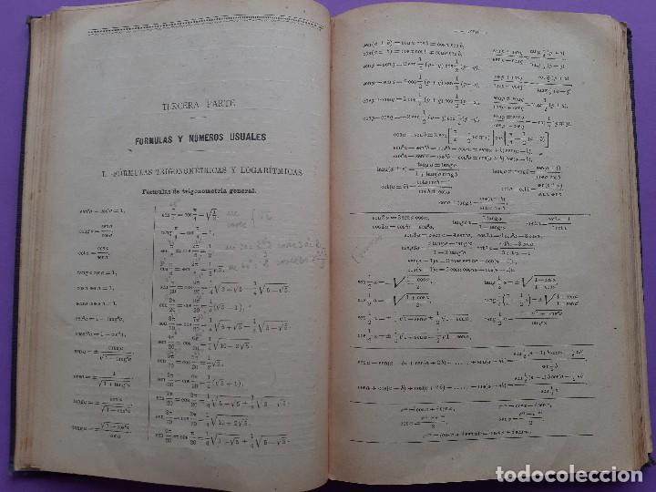 Libros antiguos: ANTIGUO LIBRO TABLAS LOGARITMOS TRIGONOMETRICAS EUSEBIO SANCHEZ RAMOS A&Ntilde;O 1932 - Foto 7