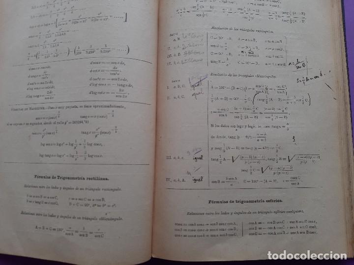 Libros antiguos: ANTIGUO LIBRO TABLAS LOGARITMOS TRIGONOMETRICAS EUSEBIO SANCHEZ RAMOS A&Ntilde;O 1932 - Foto 8