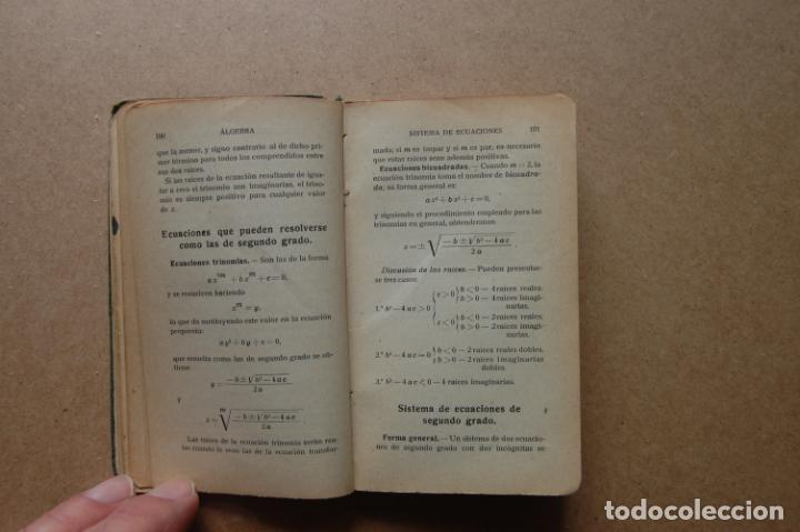 Libros antiguos: Memento de Matem&aacute;ticas. - Foto 3