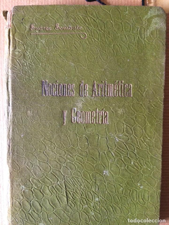 Libros antiguos: ARITMETICA Y GEOMETRIA 1932 - Foto 2