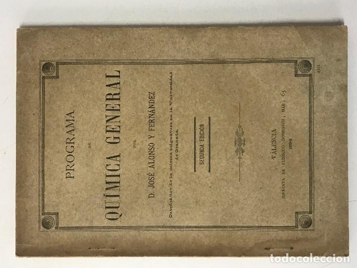 Libros antiguos: Cuatro libros de Quimica, Circa 1871 -1901. - Foto 3
