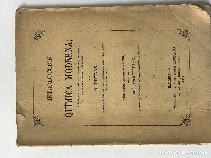 Libros antiguos: Cuatro libros de Quimica, Circa 1871 -1901. - Foto 5