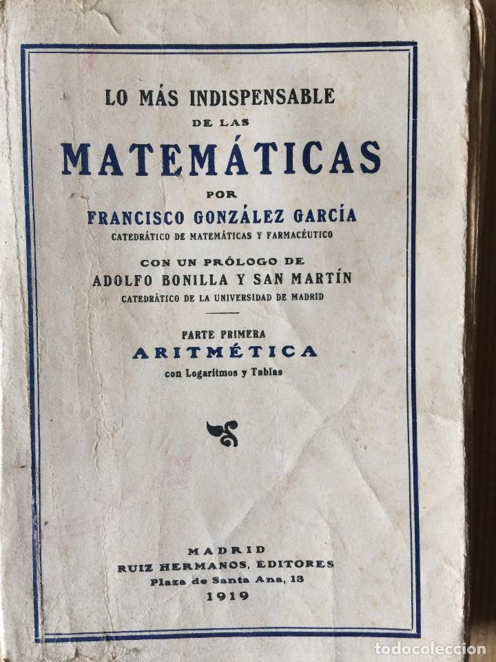 Libros antiguos: MATEMATICAS  1919 - Foto 2