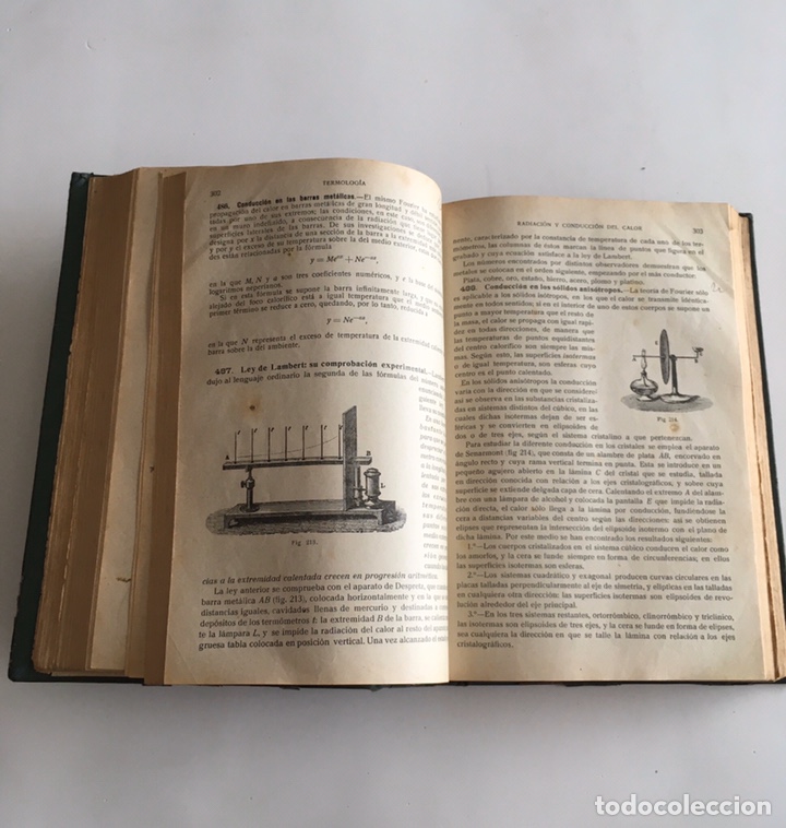 Libros antiguos: Fisica, Mart&iacute; Libro de f&iacute;sica - Foto 5