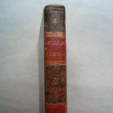 Libros antiguos: RECREACIONES QUÍMICAS. J. CH. HERPIN. 1827. Lote 202007078