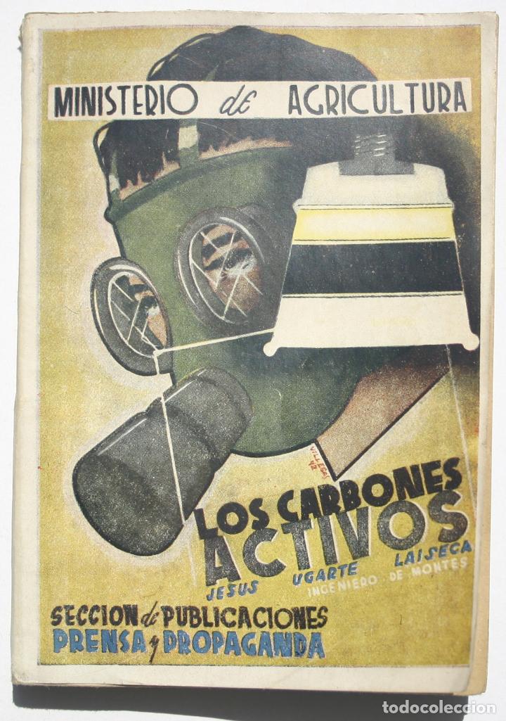 Libros antiguos: Los carbones activos - J Ugarte Laiseca - Foto 1