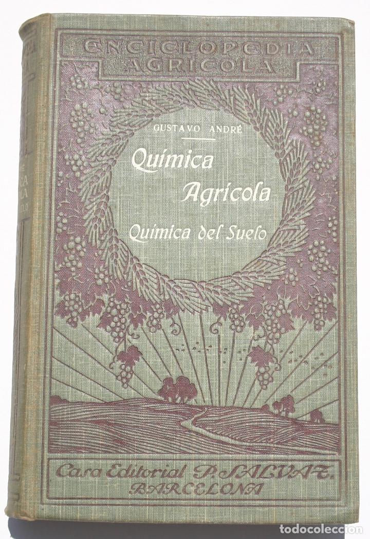 Libros antiguos: Qu&iacute;mica Agr&iacute;cola - Gustavo Andr&eacute; - Foto 1