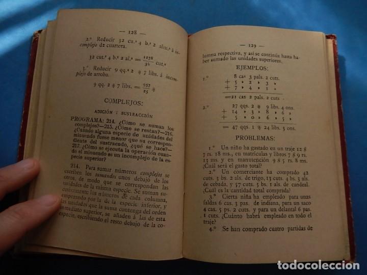 Libros antiguos: Compendio de Aritm&eacute;tica. Bartolom&eacute; Dan&uacute;s. Palma. 1897. Mallorca. Baleares. - Foto 9