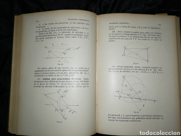 Libros antiguos: LIBRO ANTIGUO 1916 GEOMETRIA DESCRIPTIVA. - Foto 4
