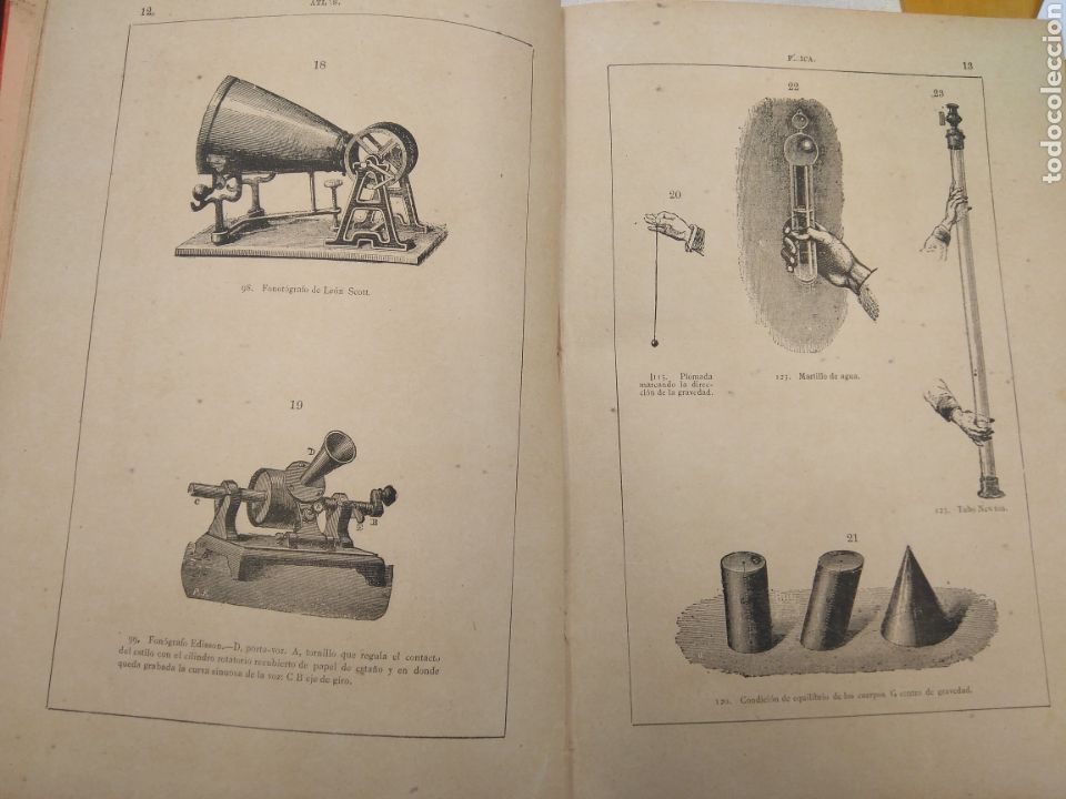 Libros antiguos: GONZ&Aacute;LEZ FRADES LUIS . COMPENDIO DE F&Iacute;SICA ELEMENTAL - Foto 3