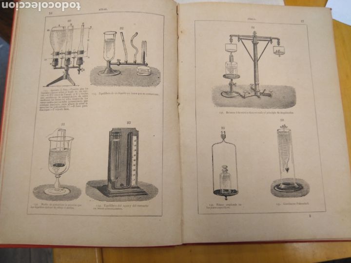 Libros antiguos: GONZ&Aacute;LEZ FRADES LUIS . COMPENDIO DE F&Iacute;SICA ELEMENTAL - Foto 4