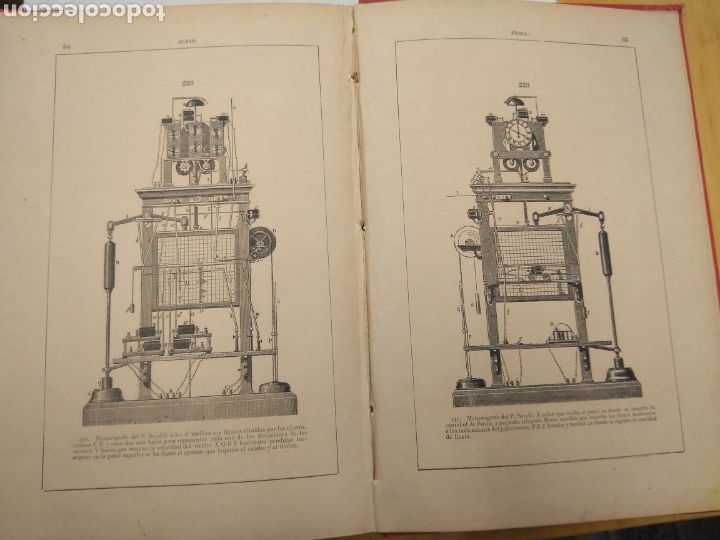 Libros antiguos: GONZ&Aacute;LEZ FRADES LUIS . COMPENDIO DE F&Iacute;SICA ELEMENTAL - Foto 6
