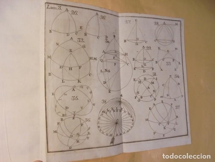 Libros antiguos: TRIGONOMETRIA PLANA Y ESF&Eacute;RICA. 1788 - Foto 10