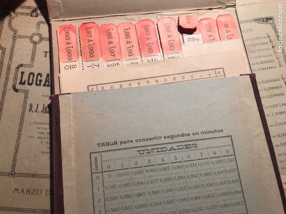 Libros antiguos: Tablas de logaritmos. Segovia 1911 - Foto 2
