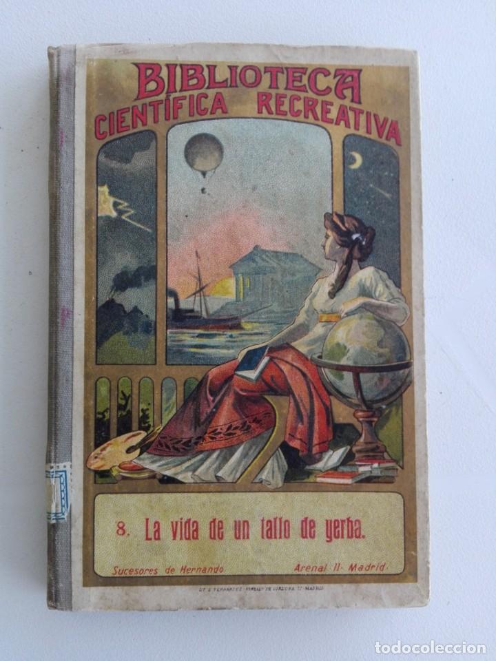 Libros antiguos: La vida de un tallo de yerba 1880 - Foto 1