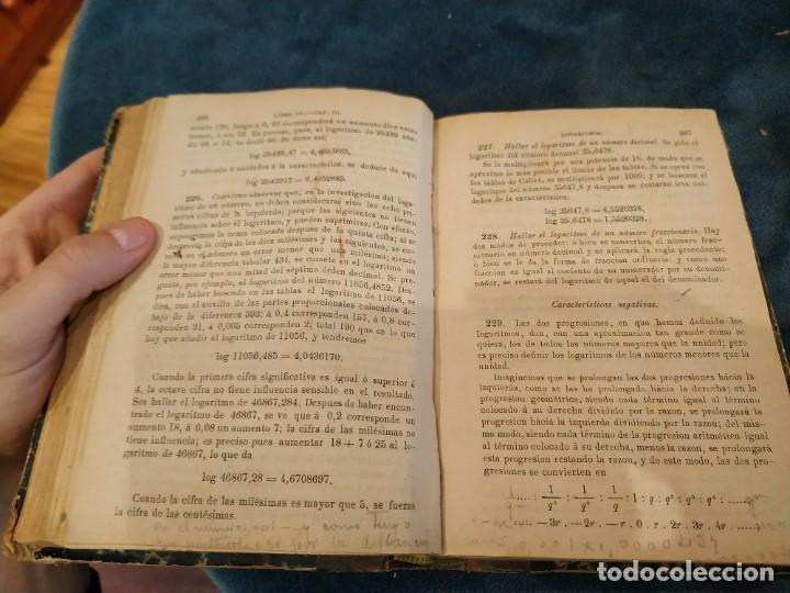 Libros antiguos: ANTIGUO LIBRO LECCIONES DE ALGEBRA. SIGNOS ALGEBRAICOS - Foto 7
