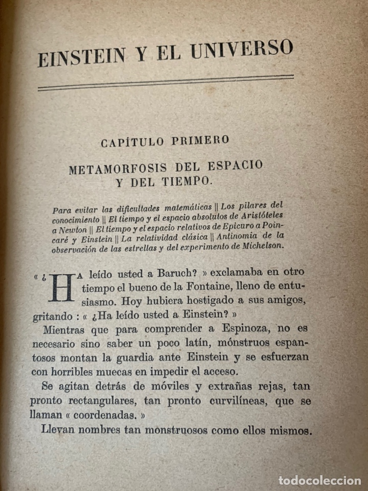 Libros antiguos: L- Einstein y el universo, 1992 - Foto 6